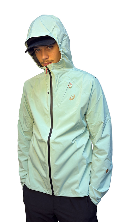Veste ASICS vert turquoise