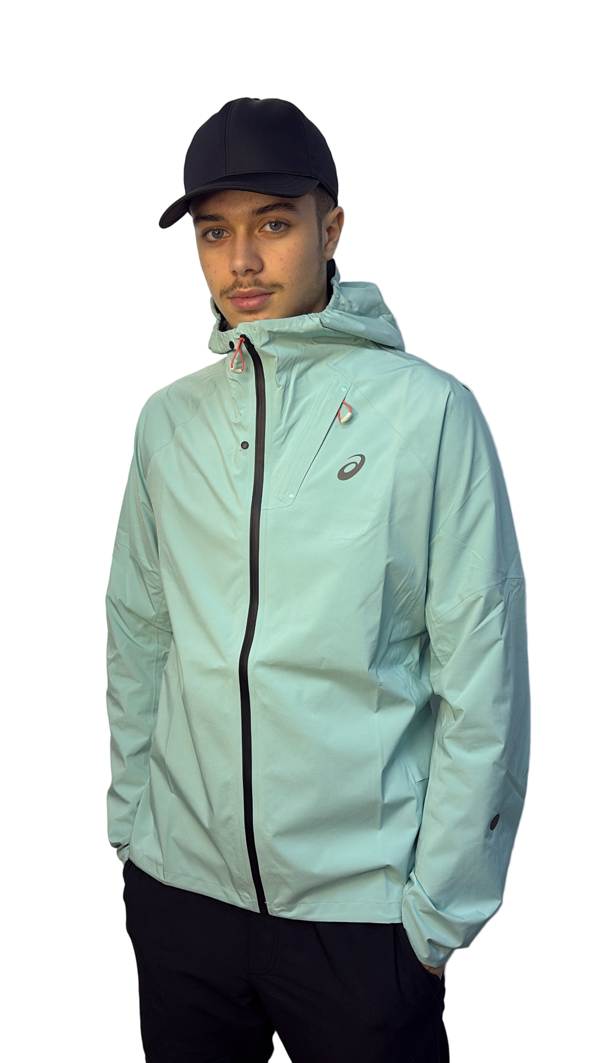 Veste ASICS vert turquoise