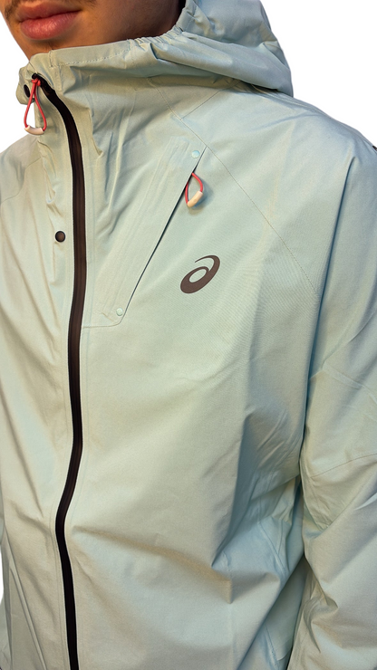 Veste ASICS vert turquoise