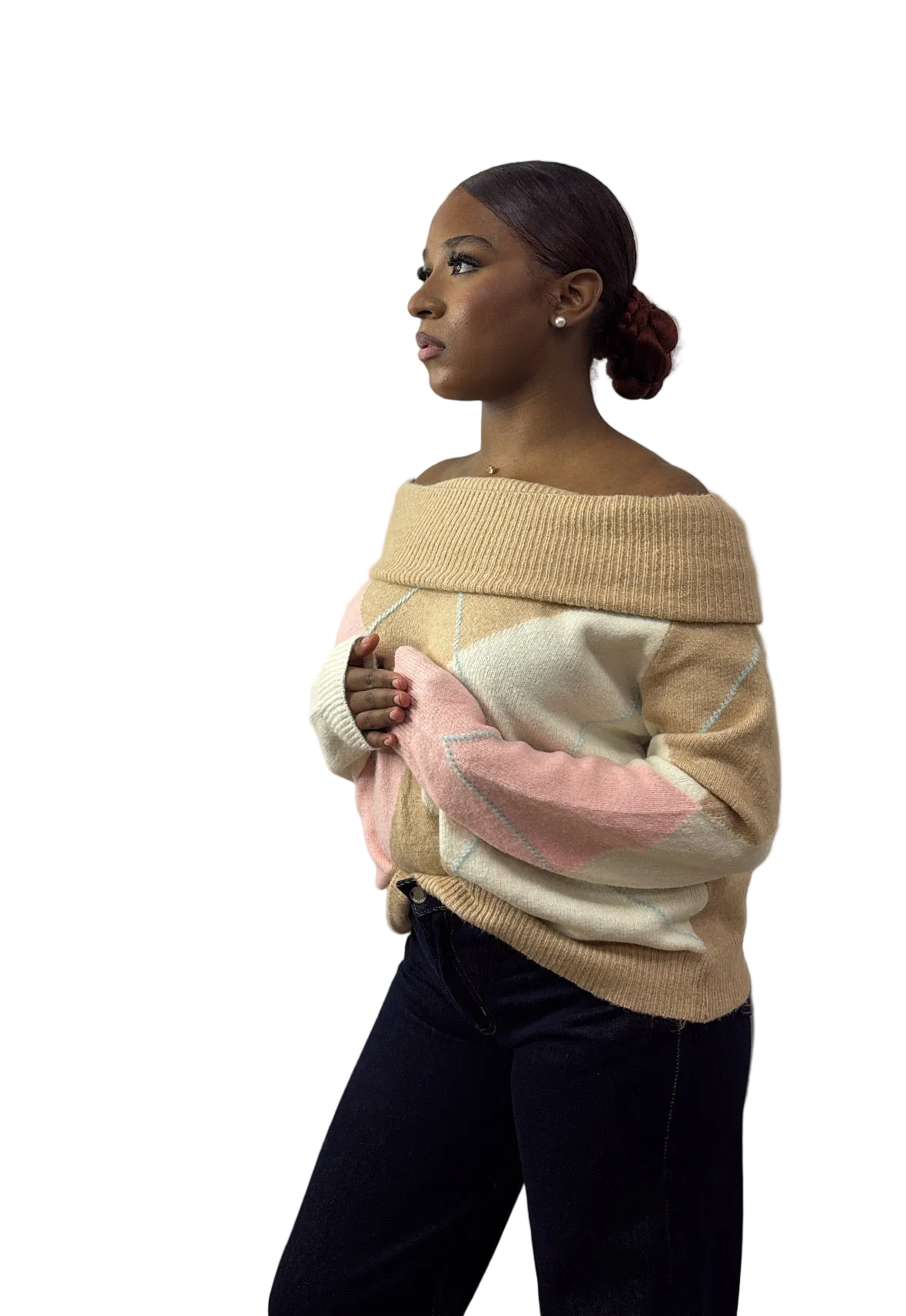 Pull MACADAM épaules dénudées