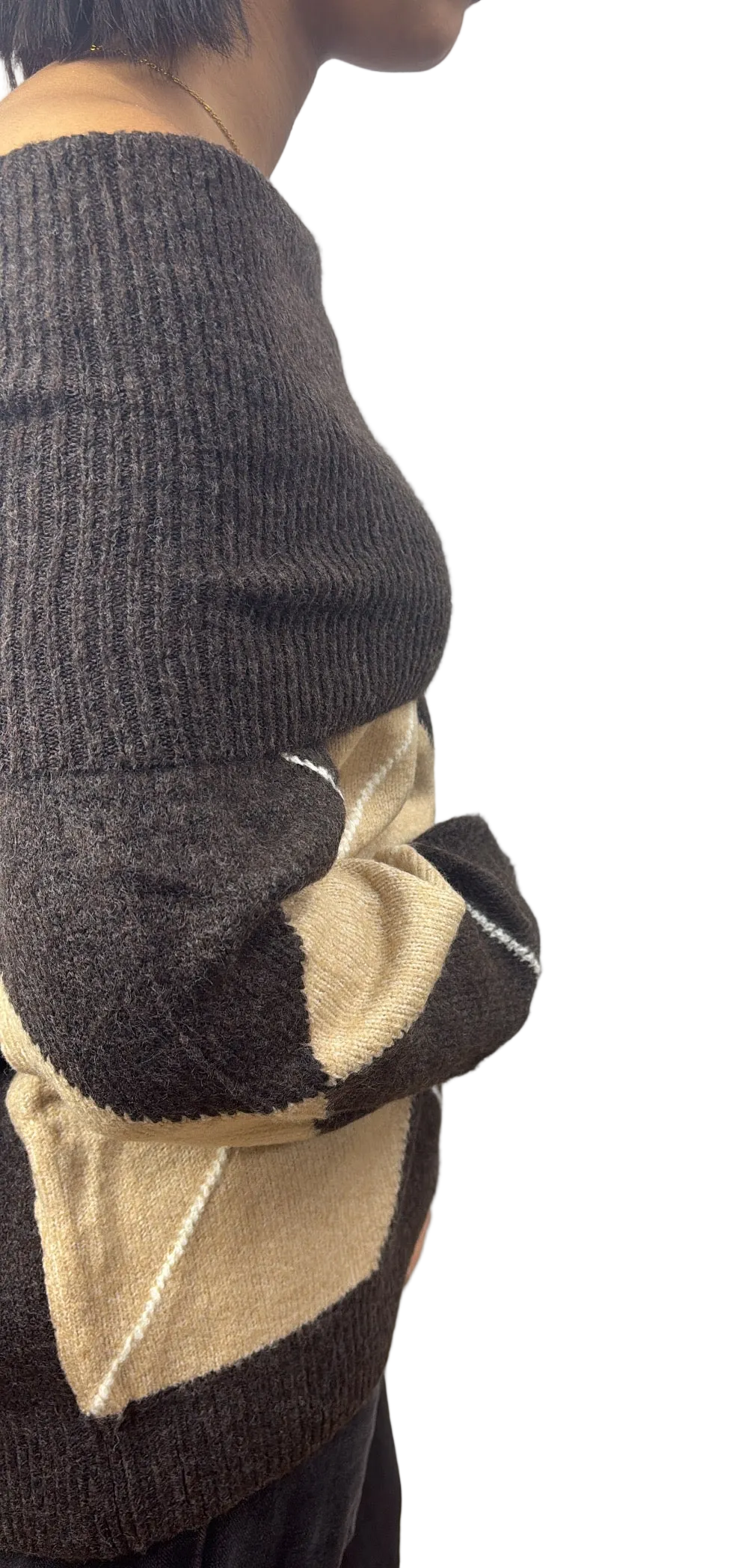 Pull MACADAM épaules dénudées