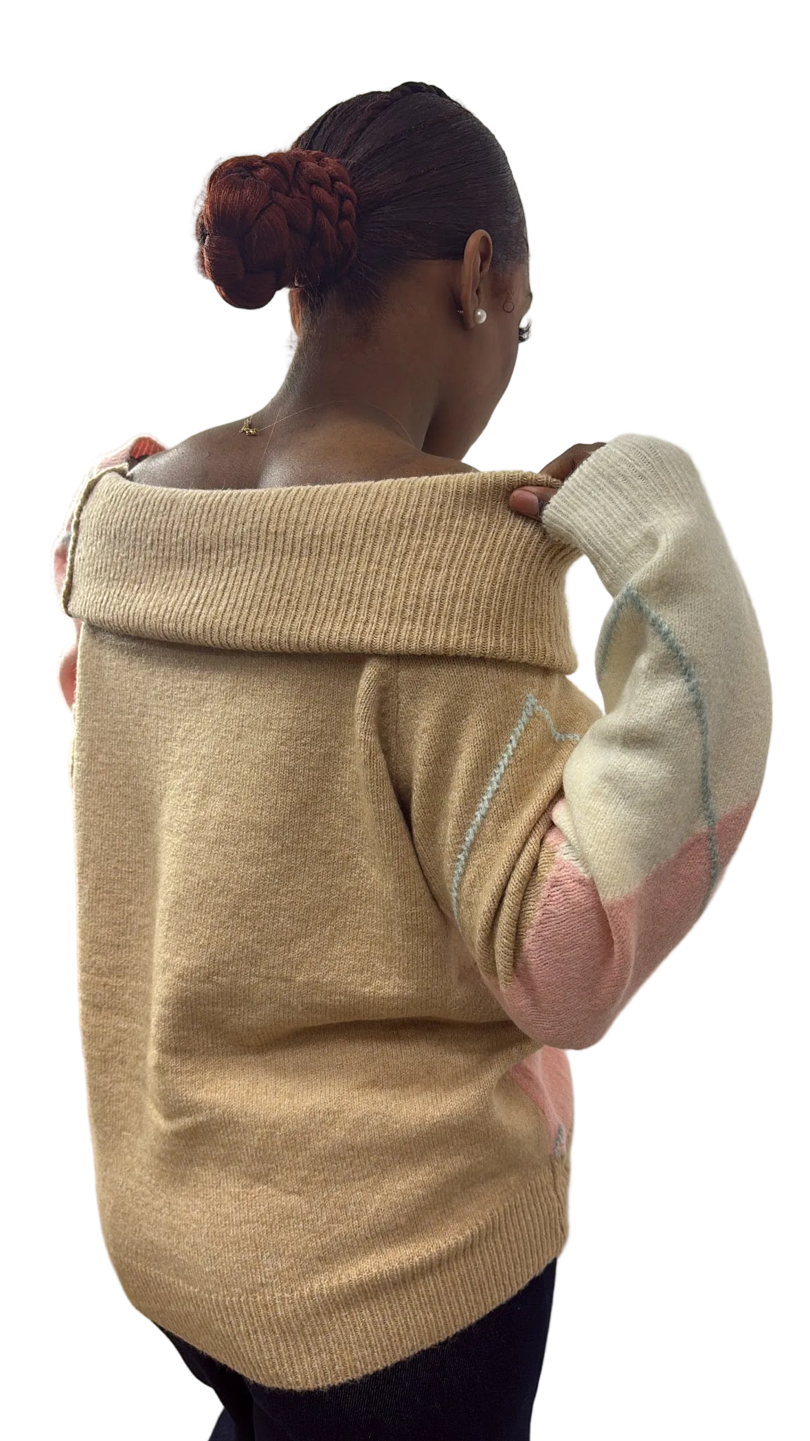 Pull MACADAM épaules dénudées