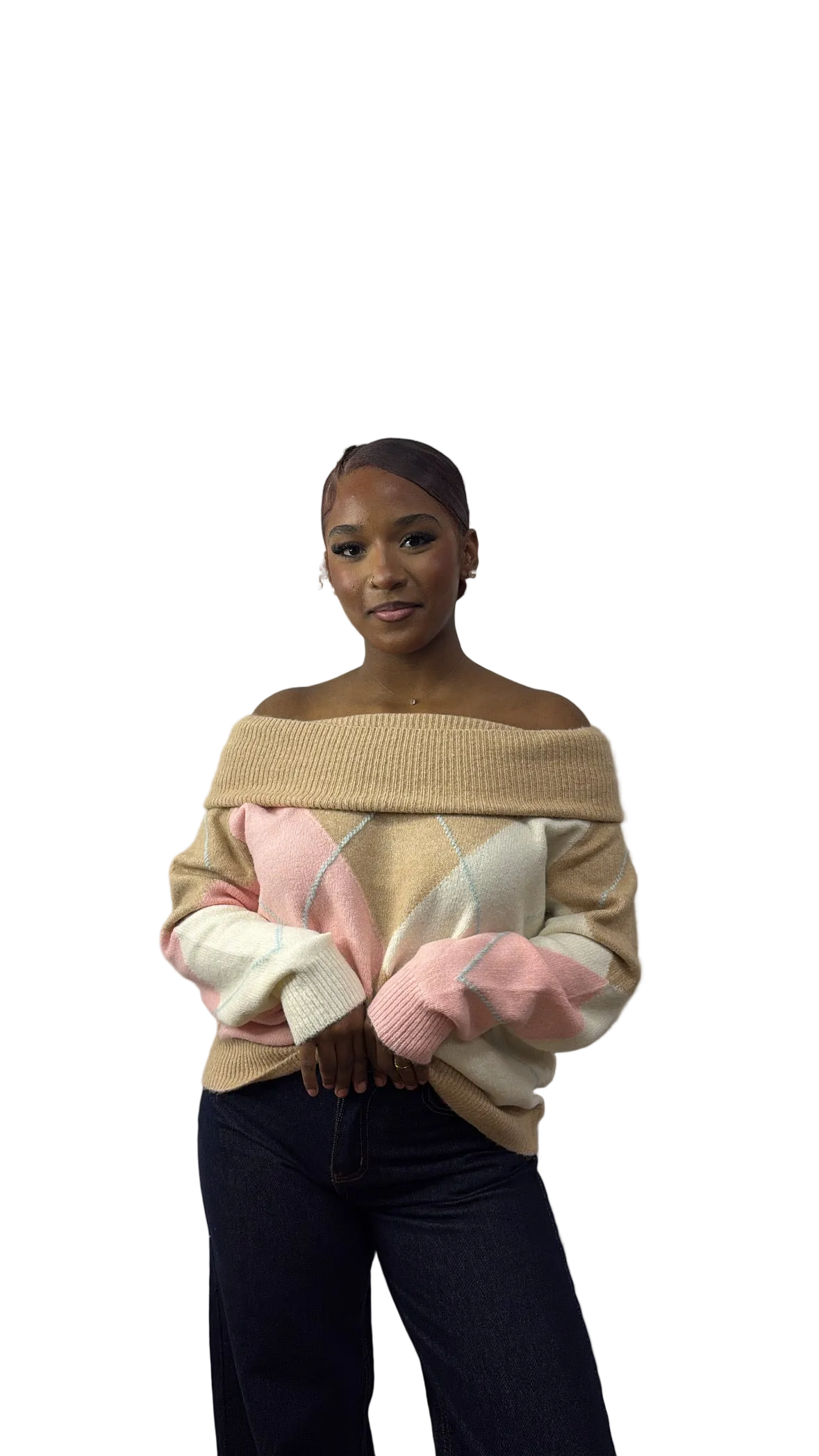 Pull MACADAM épaules dénudées