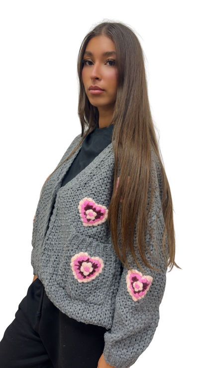 GILET GRIS TENDANCE GOLD & SILVER