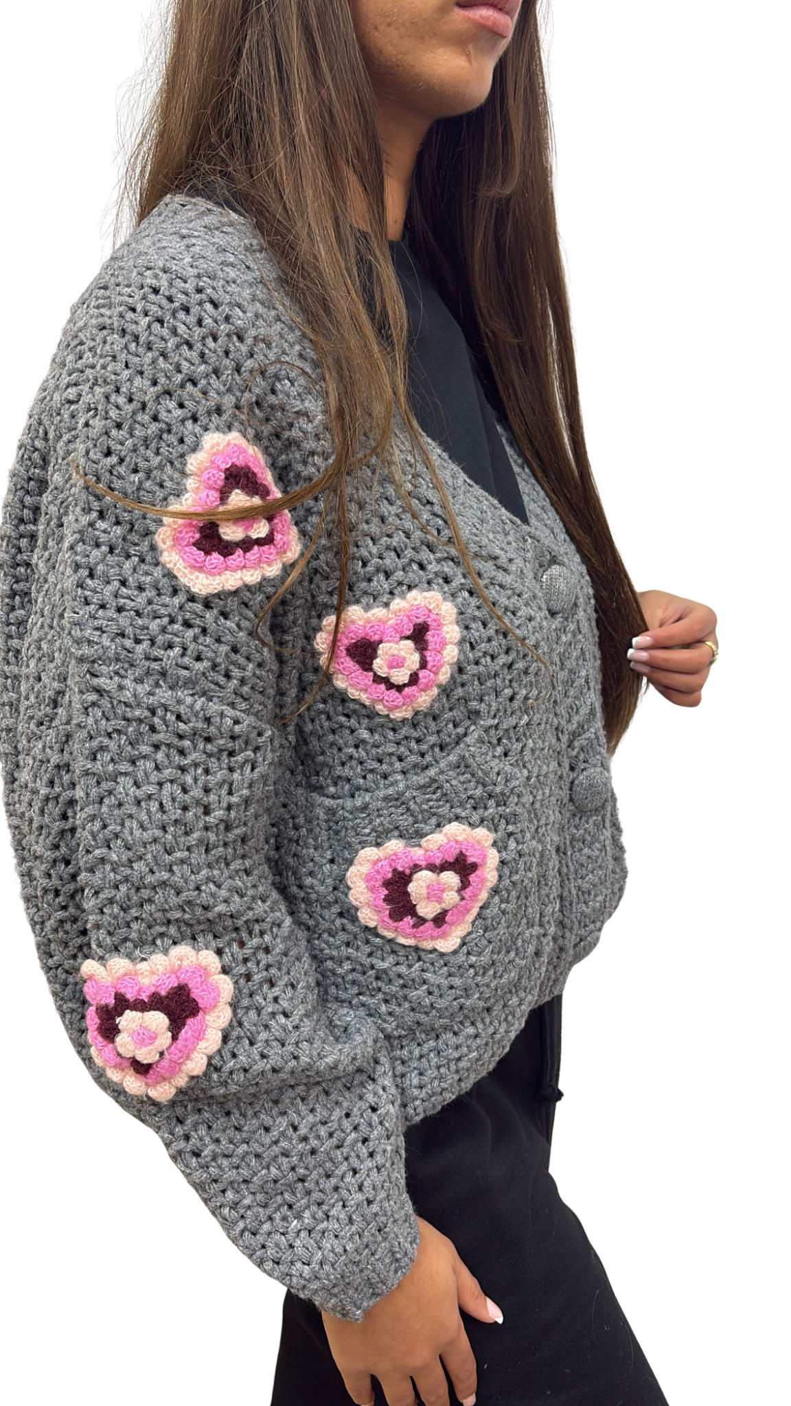 GILET GRIS TENDANCE GOLD & SILVER