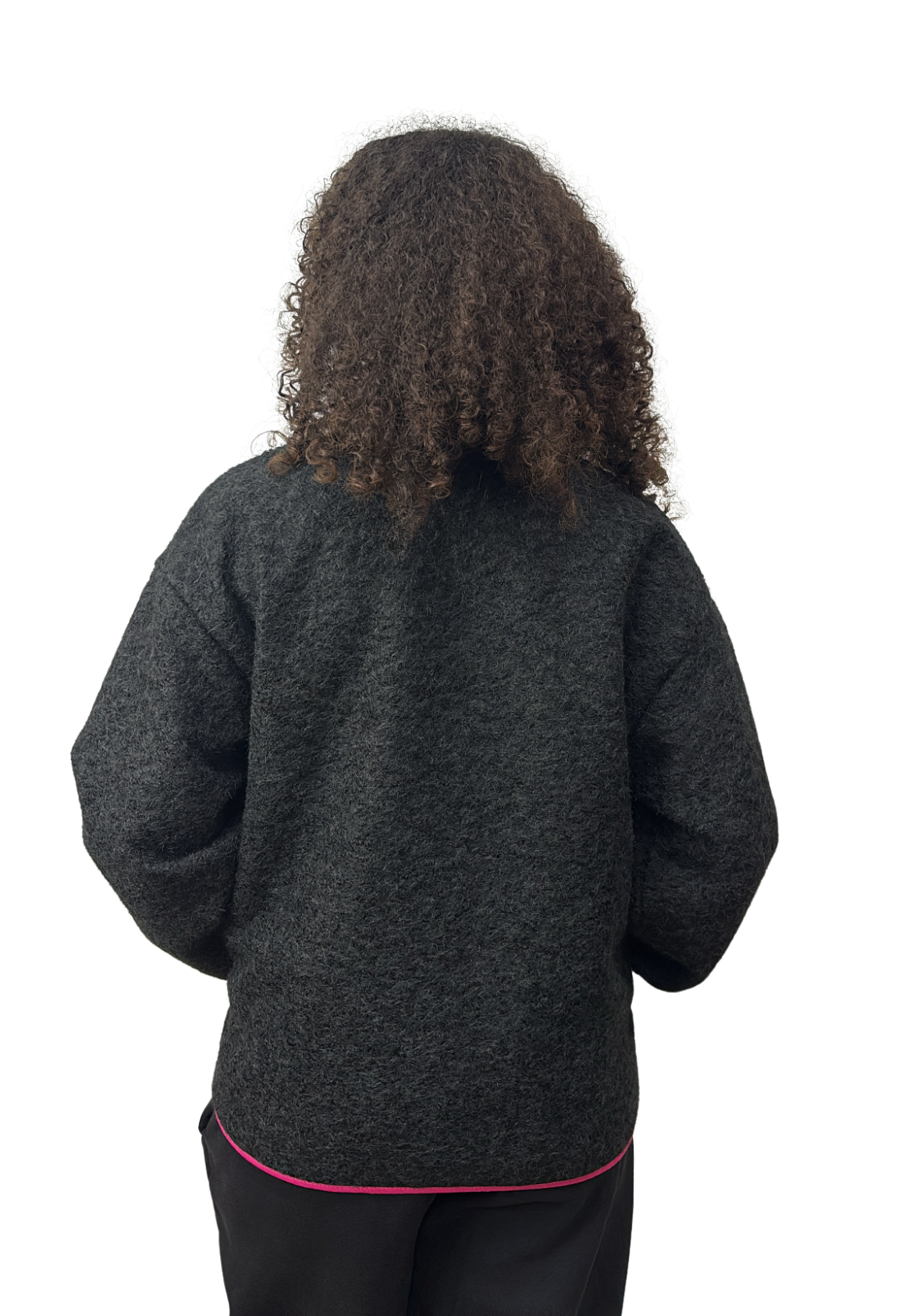 GILET POLAIRE TENDANCE ROSE