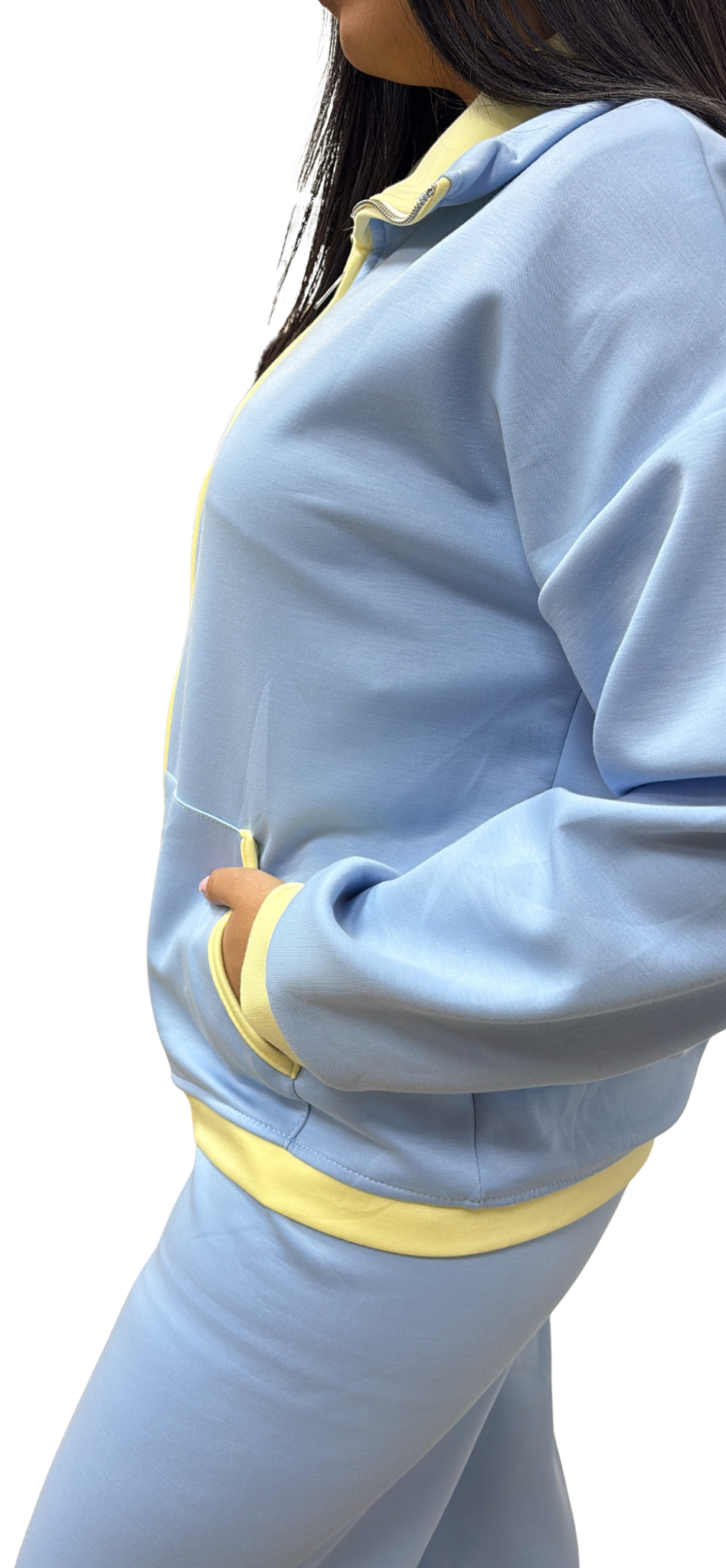 ENSEMBLE FEMME cozy street bleu