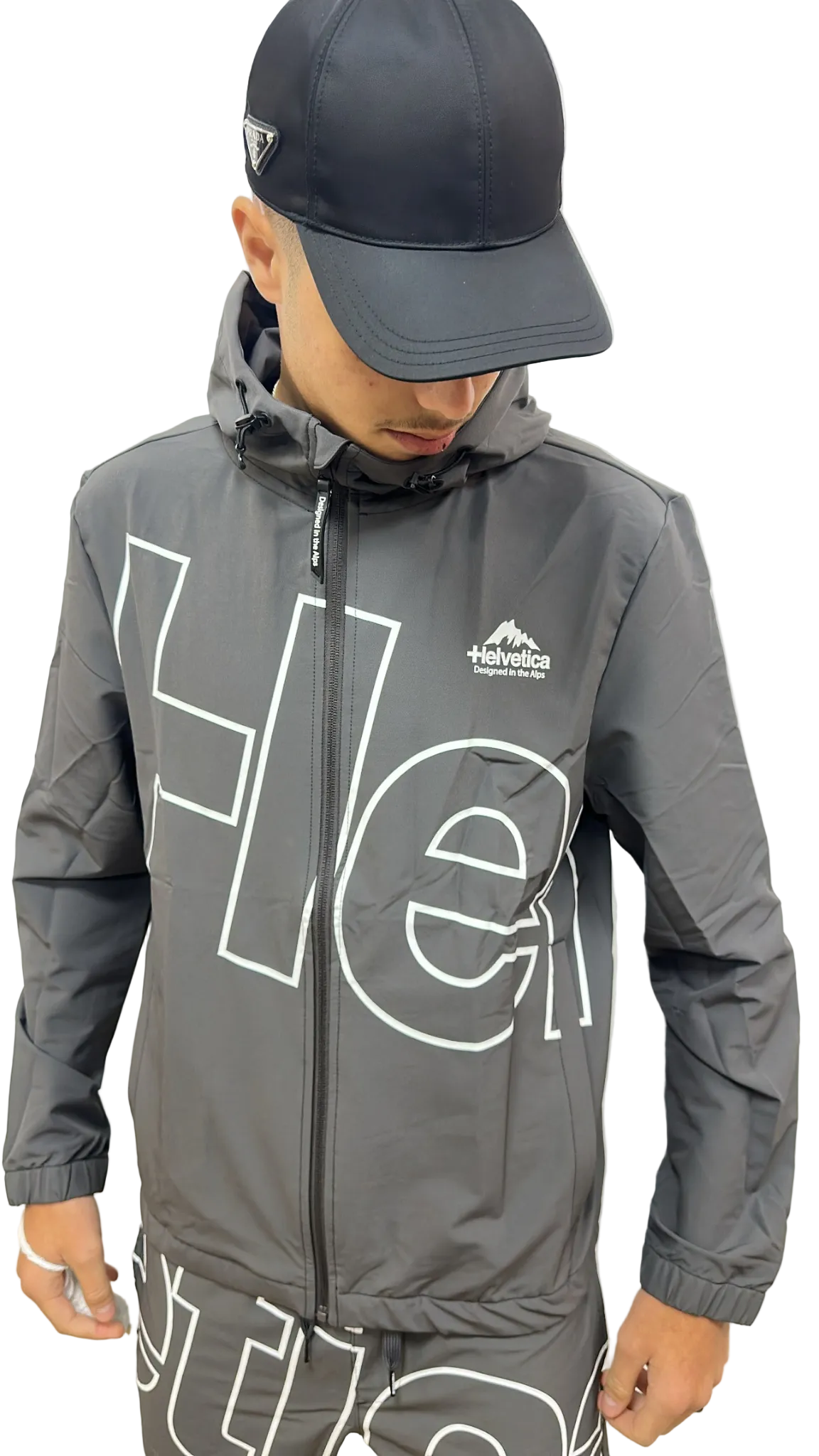 VESTE HELVETICA ATLAS 04 DARK GREY