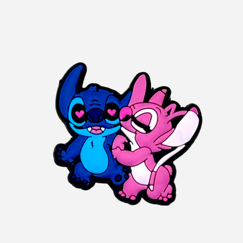 PIN’S Stitch et Angel Bisous