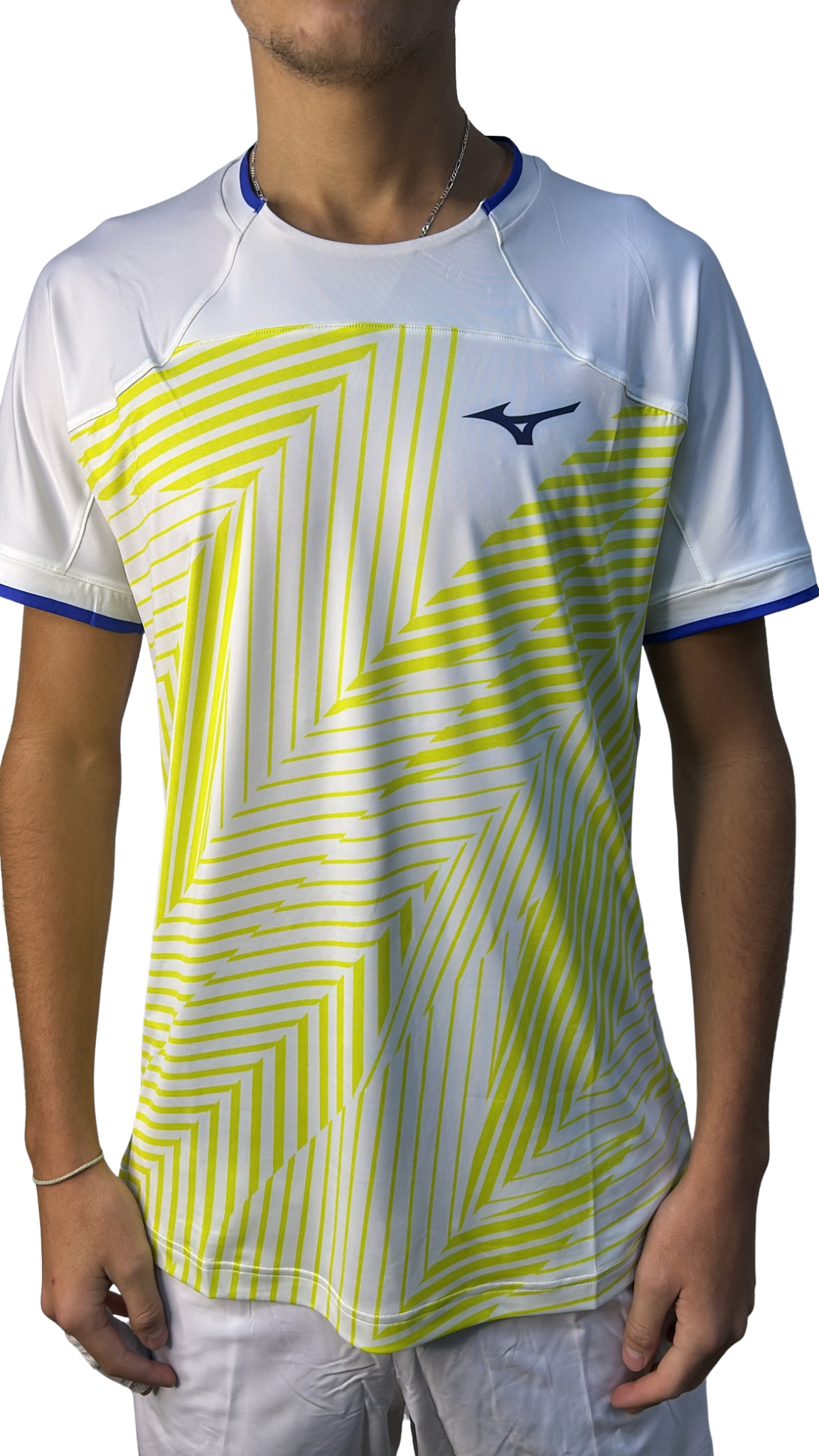 T-shirt MIZUNO couleur Black/Yellow