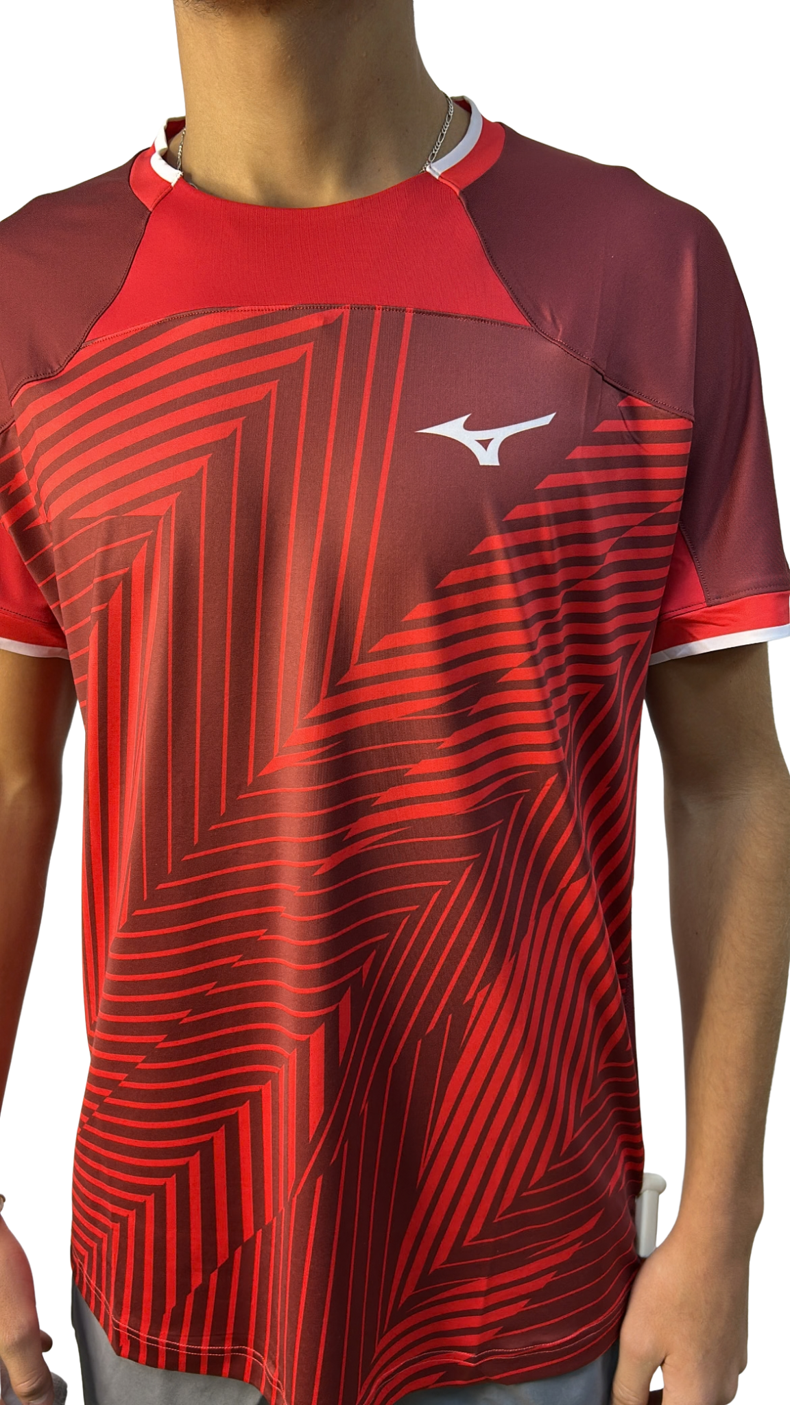 T-shirt MIZUNO couleur Sun Dried Tomato