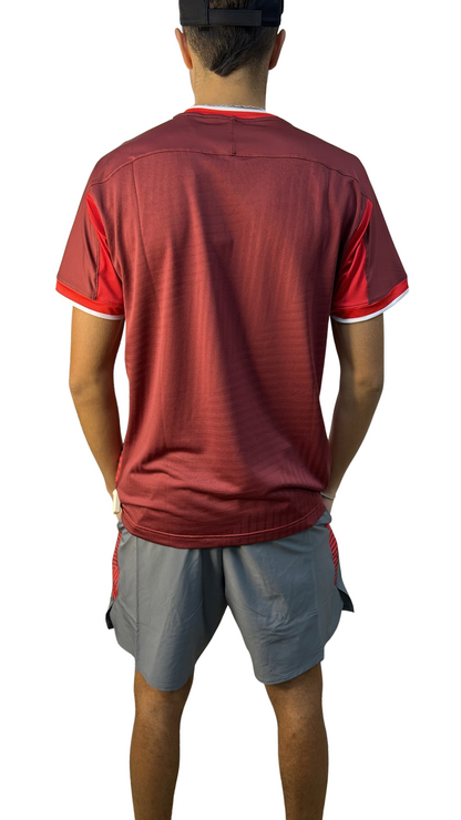 Short MIZUNO couleur Sun Dried Tomato