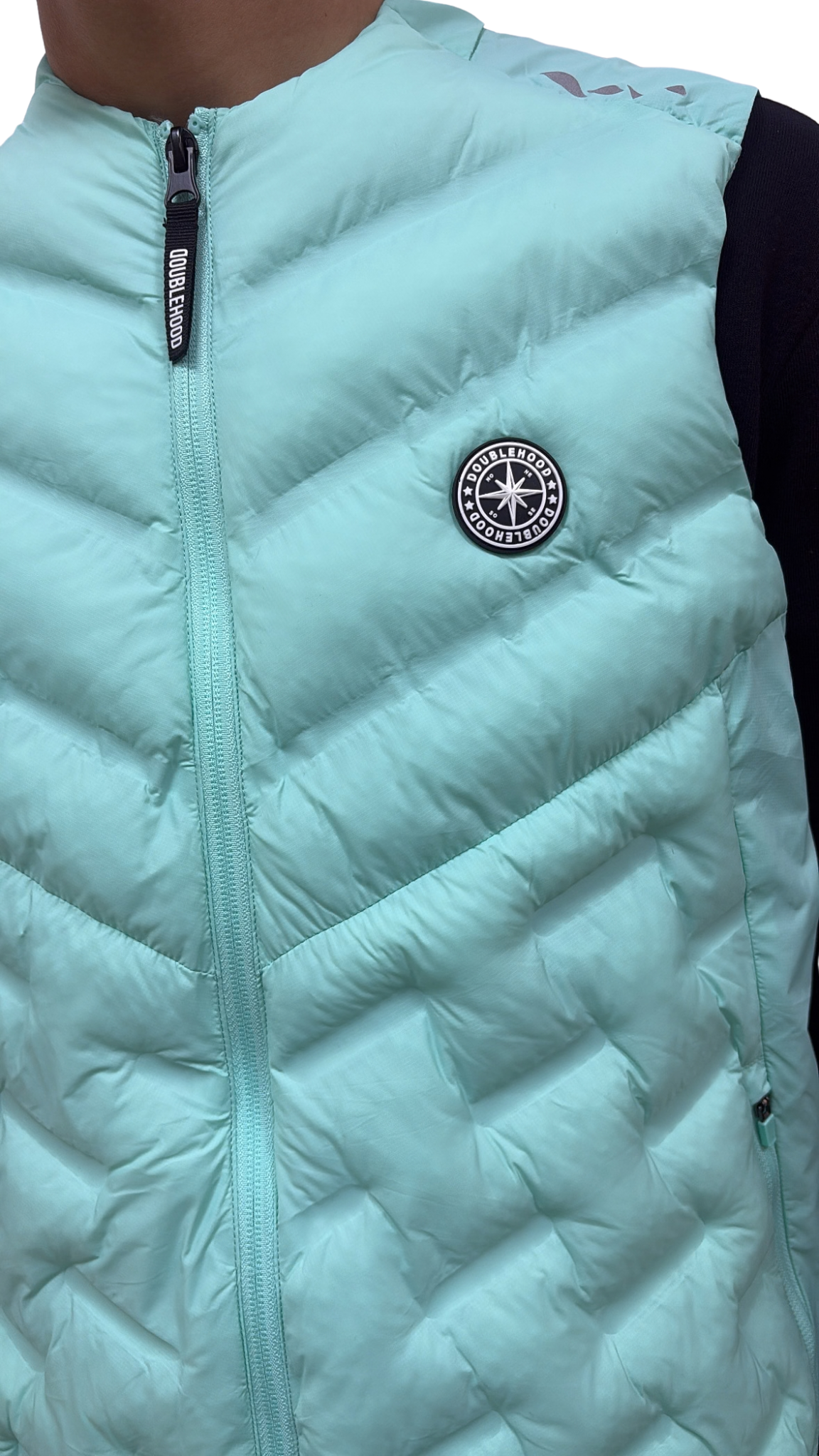 VESTE DOUBLEHOOD sans manches TOD 02 JADE