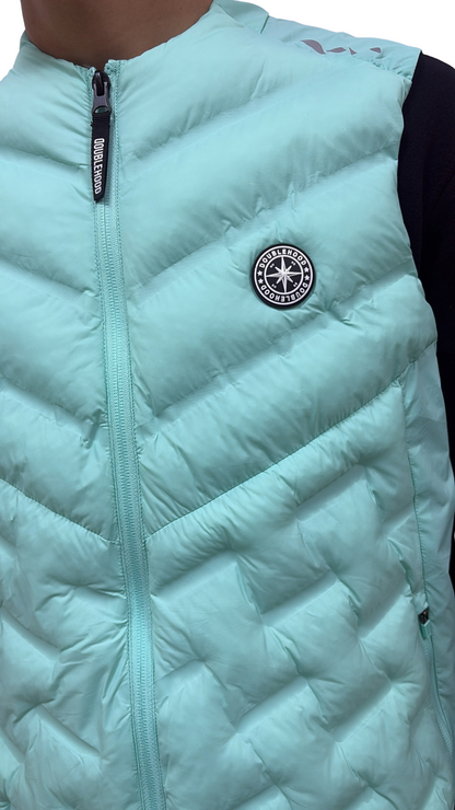 VESTE DOUBLEHOOD sans manches TOD 02 JADE