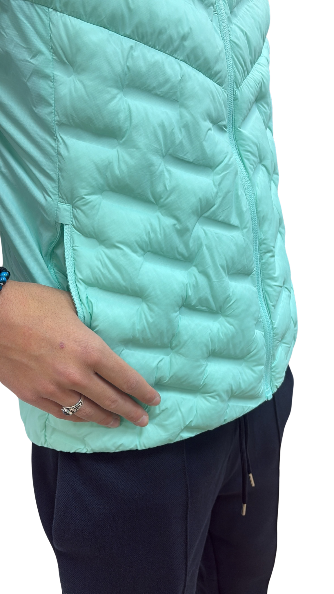 VESTE DOUBLEHOOD sans manches TOD 02 JADE