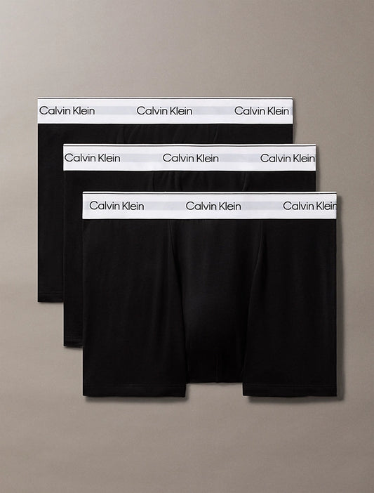 Lot De 3 Boxers CALVIN KLEIN Relaxed Avec Pinces - Icon Cotton Stretch