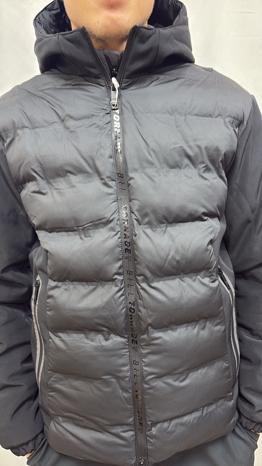 GILET MATELASSÉ BILLTORNADE BLACK