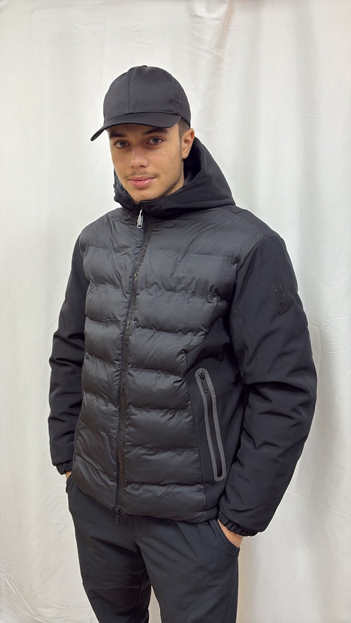 GILET MATELASSÉ BILLTORNADE BLACK