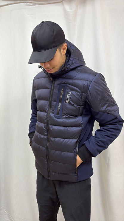 DOUDOUNE GIANFRANCO FERRÉ BLEU MARINE