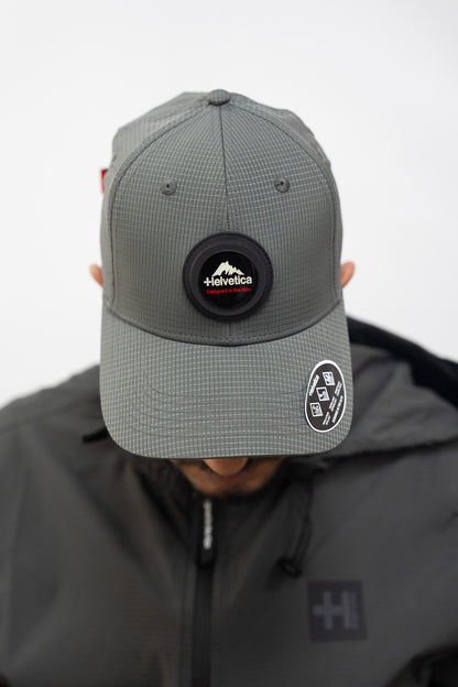 CASQUETTE HELVETICA FROTZ GRIS