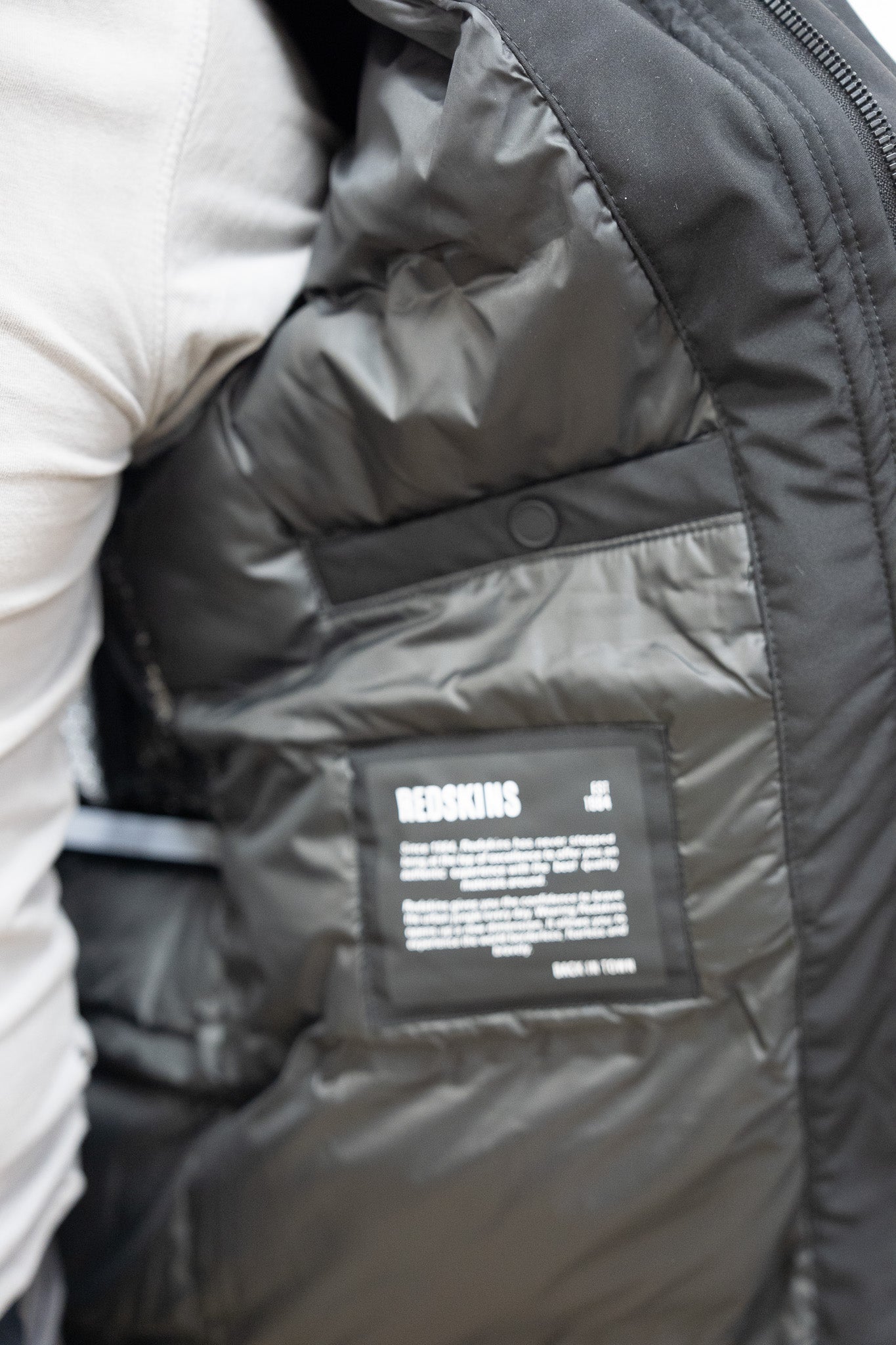 DOUDOUNE REDSKINS BLADE SAPHIR NOIR