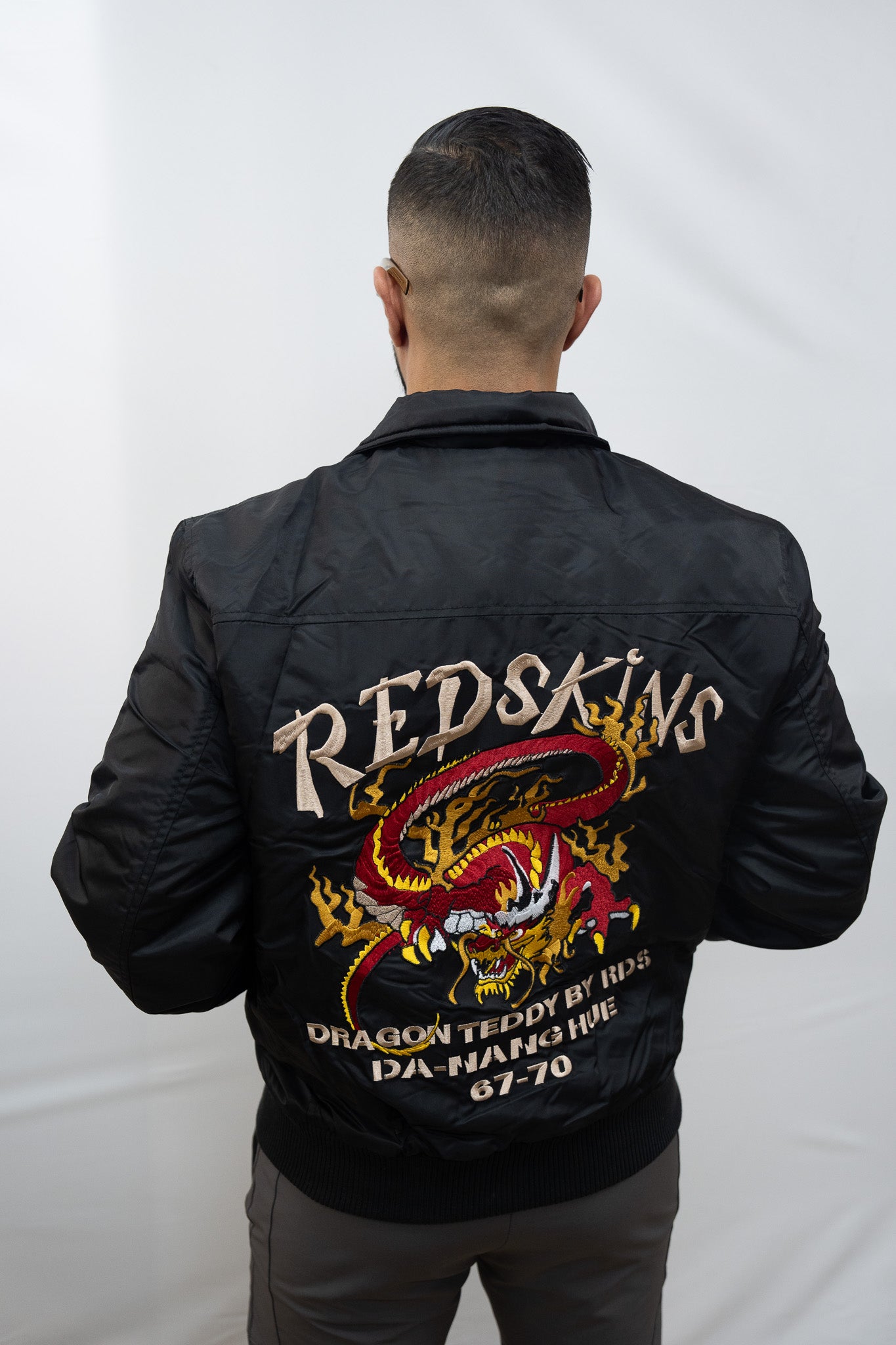 DOUDOUNE REDSKINS DRAGON FIGHTER BLACK