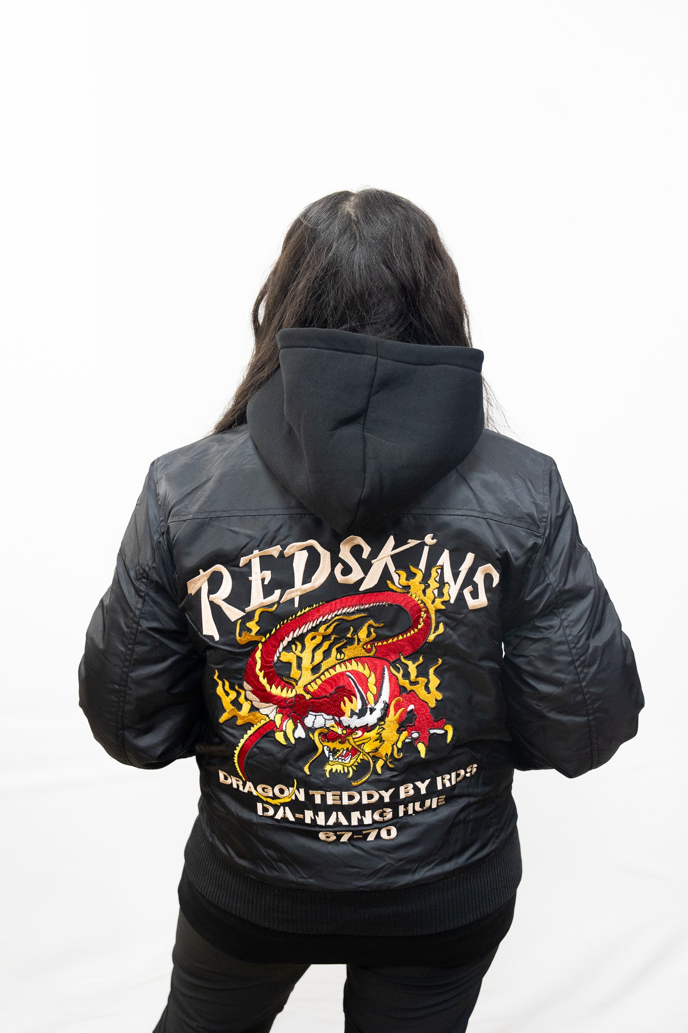 DOUDOUNE REDSKINS DRAGON FIGHTER BLACK