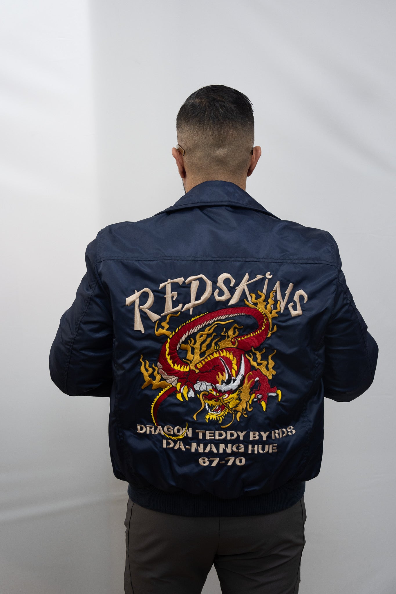 DOUDOUNE REDSKINS DRAGON FIGHTER HOMME BLEU