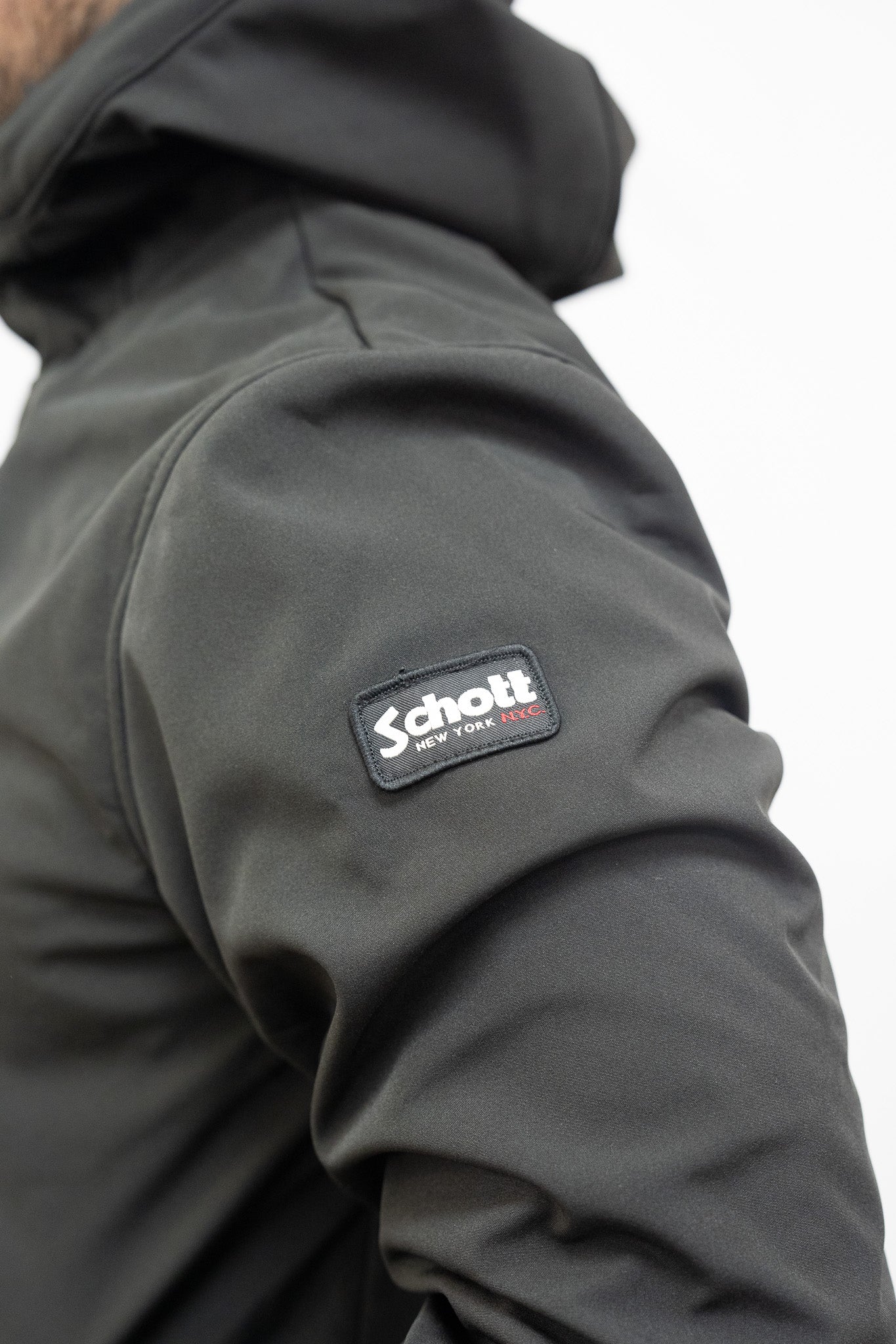 DOUDOUNE SCHOTT COACH NOIR