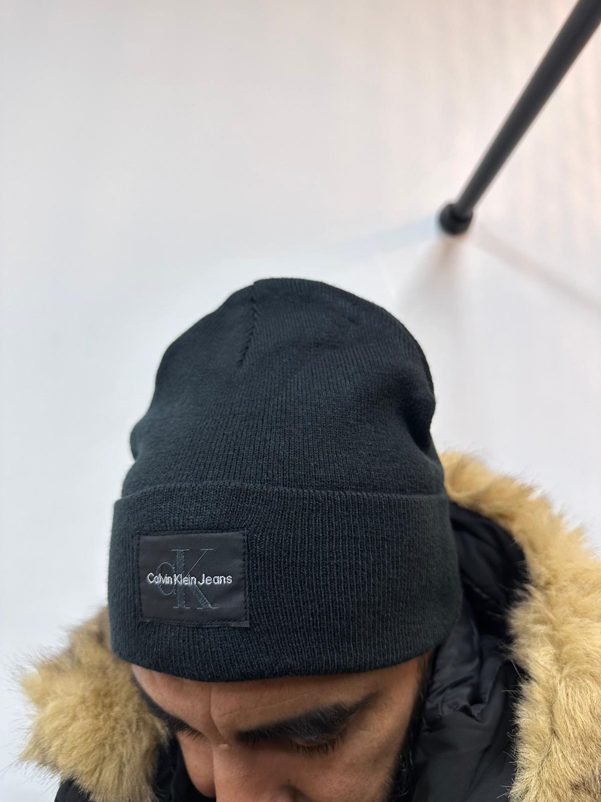 BONNET CK WOVEN PATCH BEANIE