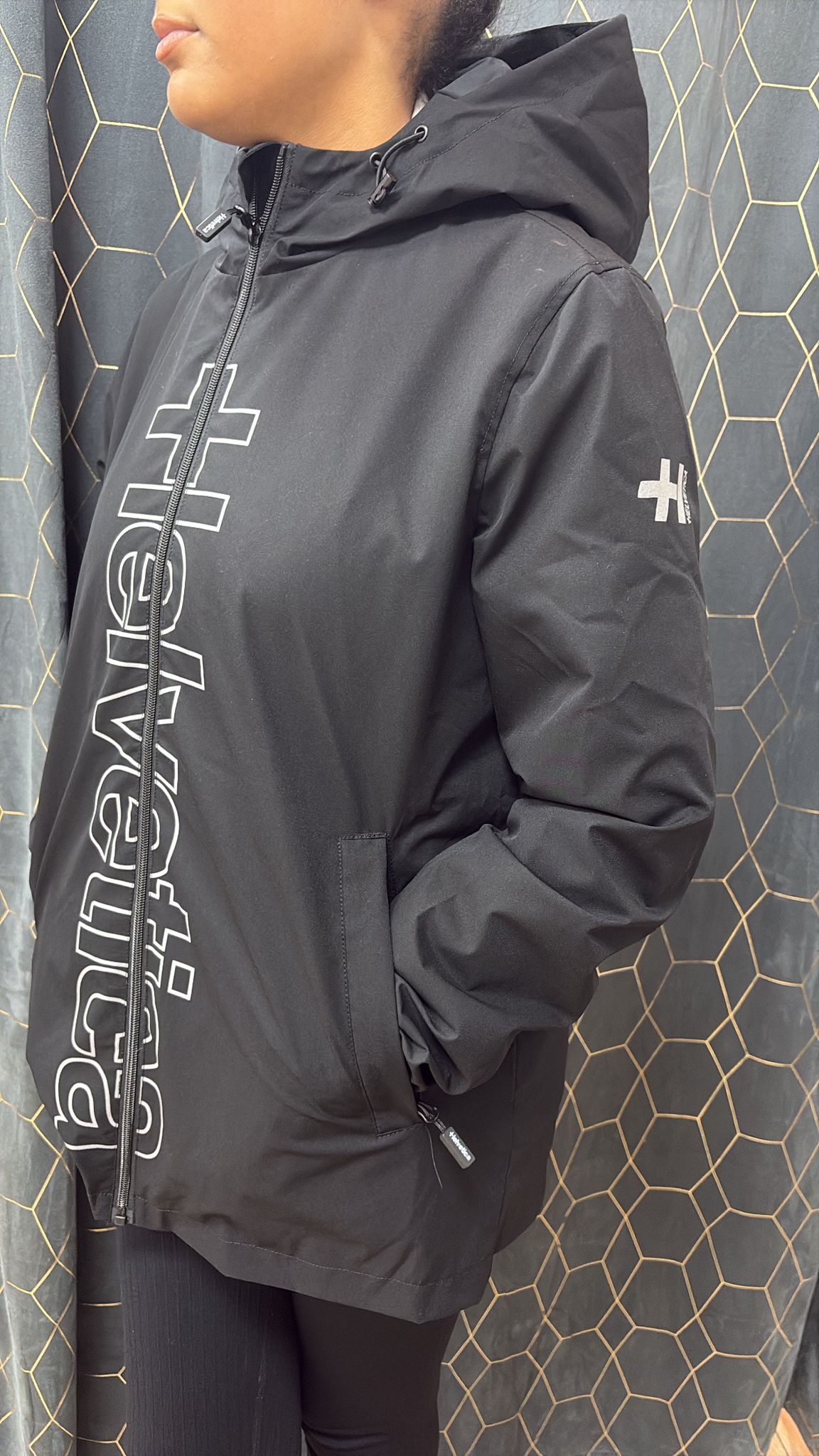 HELVETICA - THOMAS 2 IMPERMEABLE AVEC CAGOULE INTÉGRÉE - FEMME