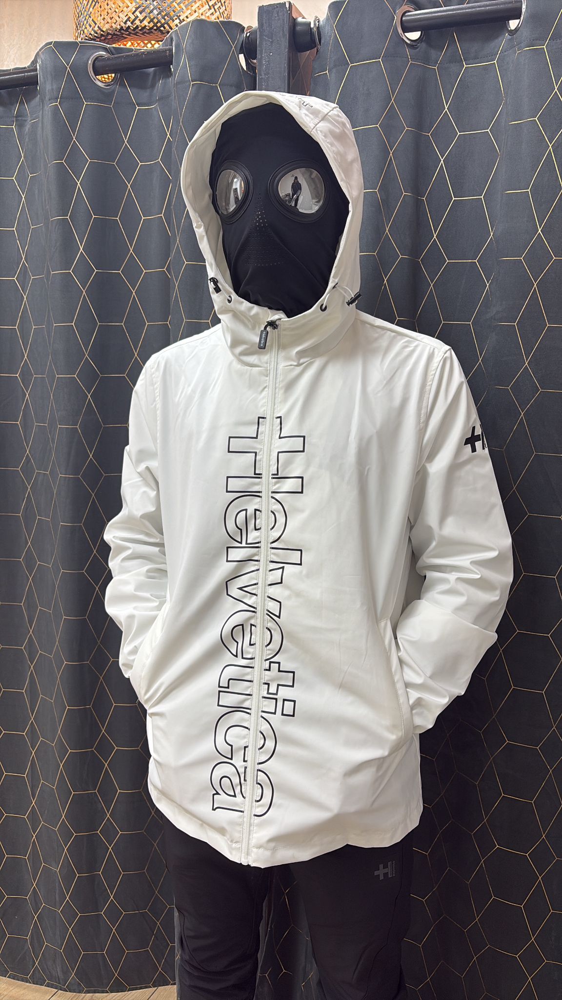 HELVETICA - THOMAS 2 IMPERMEABLE AVEC CAGOULE INTÉGRÉE - HOMME