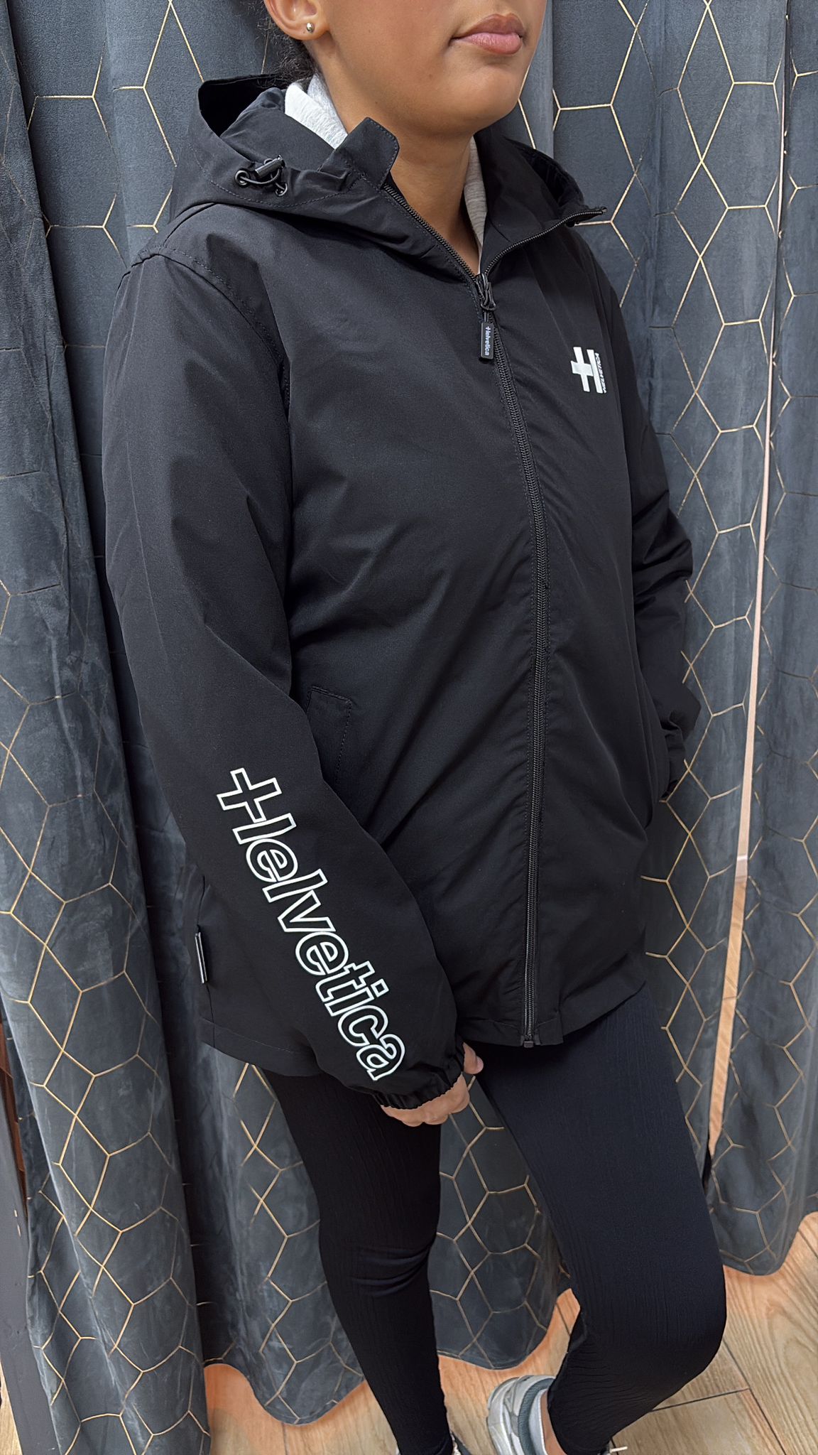 HELVETICA - SIM IMPERMEABLE AVEC CAGOULE INTÉGRÉE - FEMME