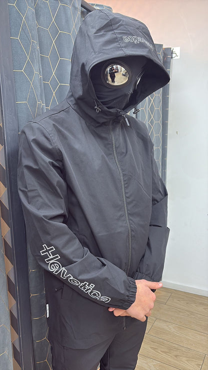 HELVETICA - TITO IMPERMEABLE AVEC CAGOULE INTÉGRÉE - HOMME