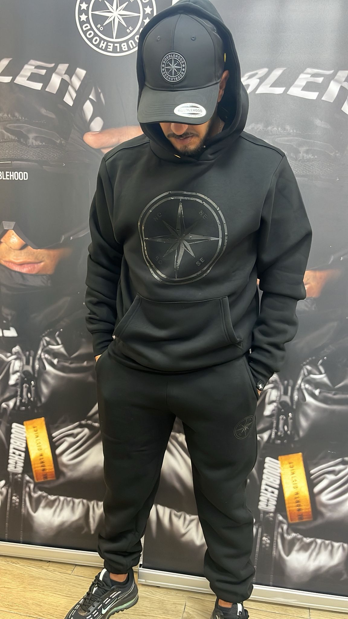 DOUBLEHOOD SWEAT 16 COMPAS