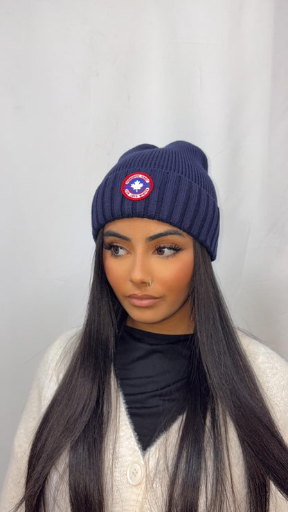 Bonnet paragoose bleu nuit