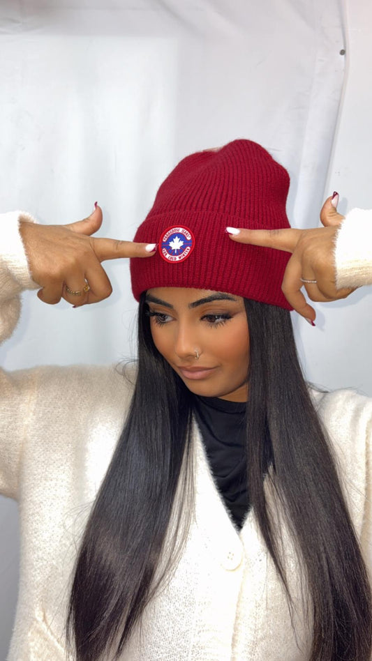Bonnet paragoose rouge