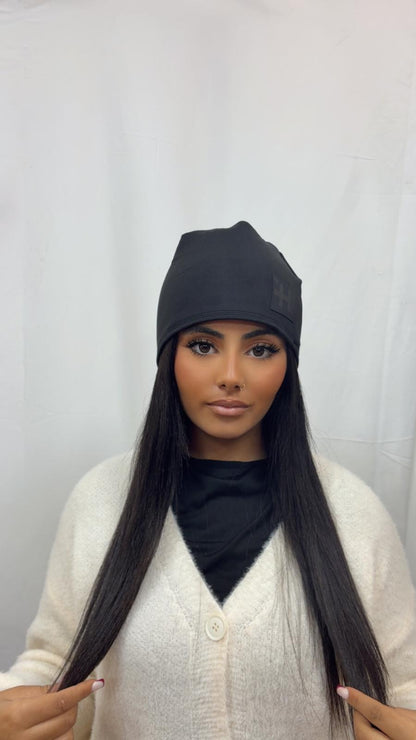 Bonnet Helvetica Oregon noir