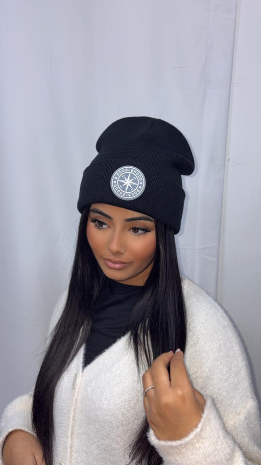 Bonnet Double Hood noir