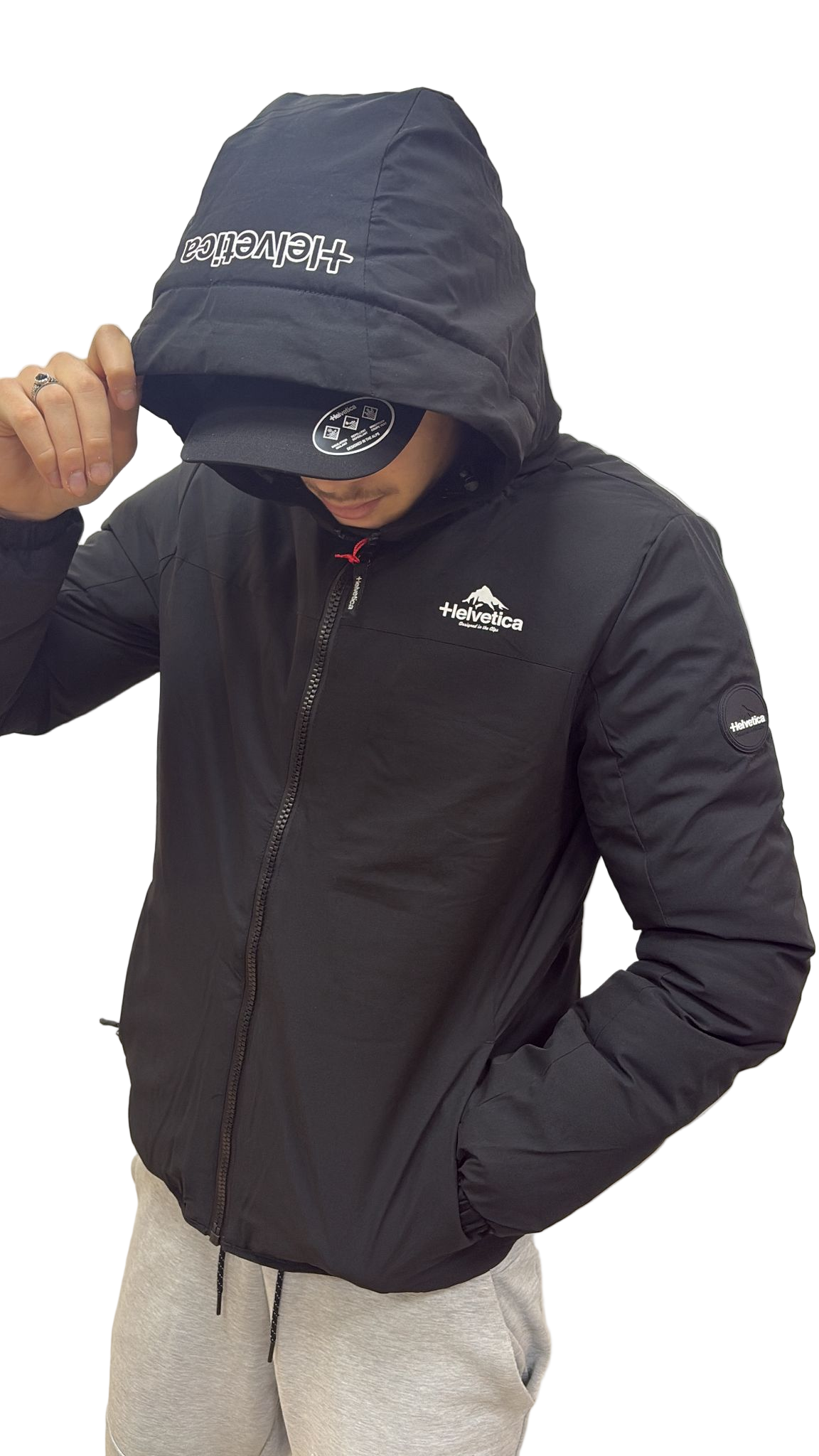 DOUDOUNE HELVETICA EYE BLOCK 2 (cagoule-bonnet intégré)