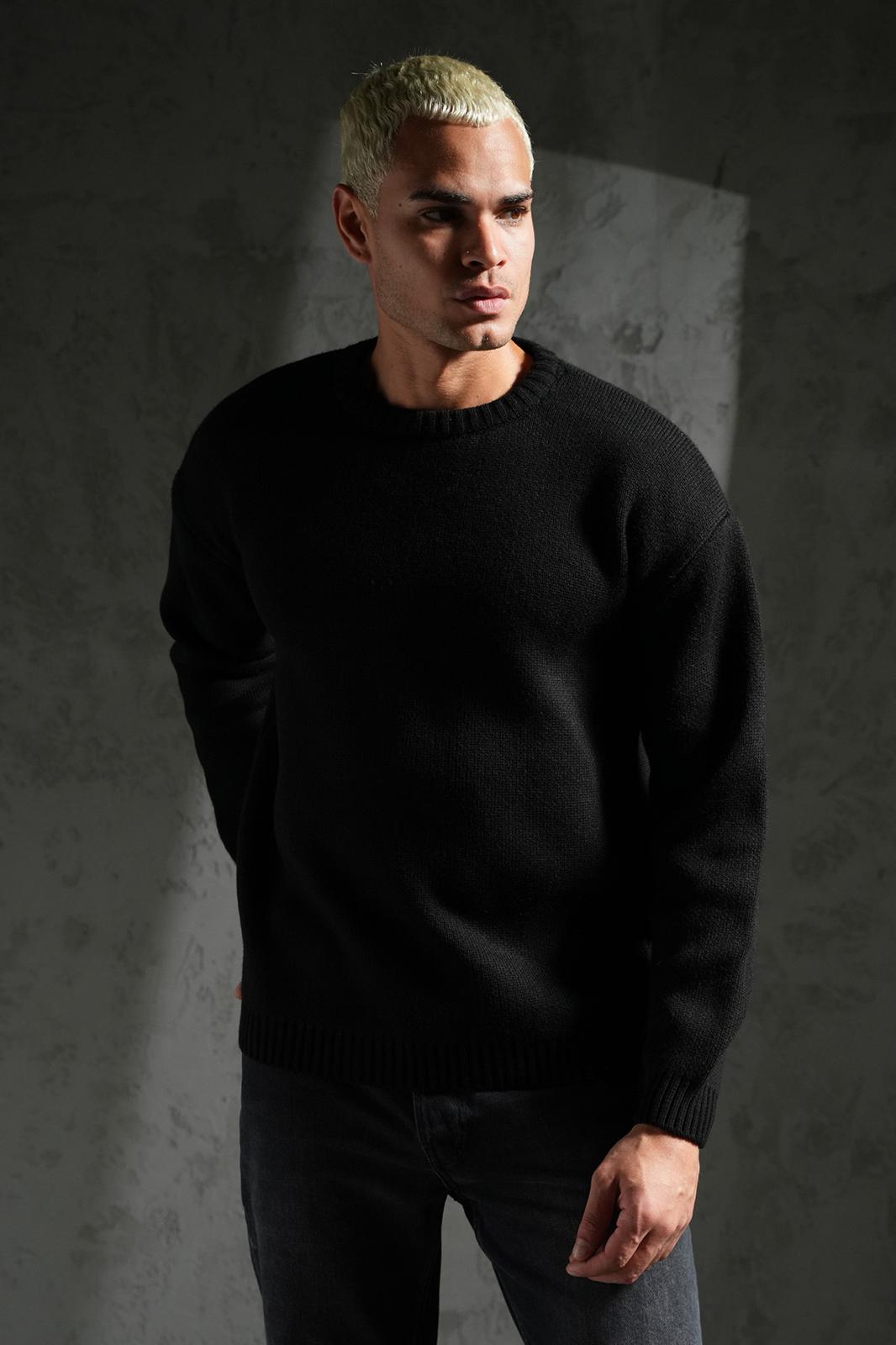 PULL COLL ROND IKAO NOIR LL-061013