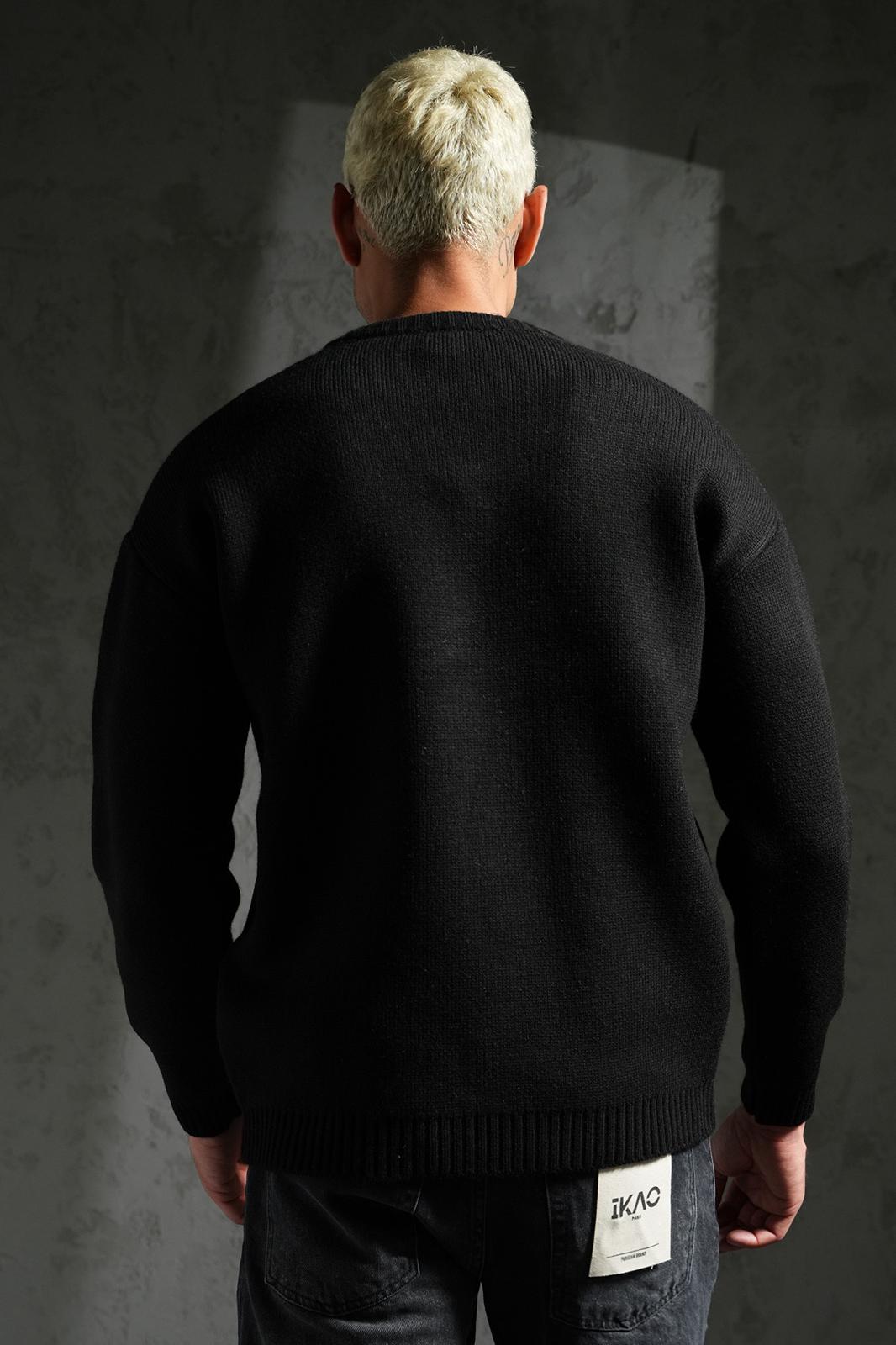 PULL COLL ROND IKAO NOIR LL-061013