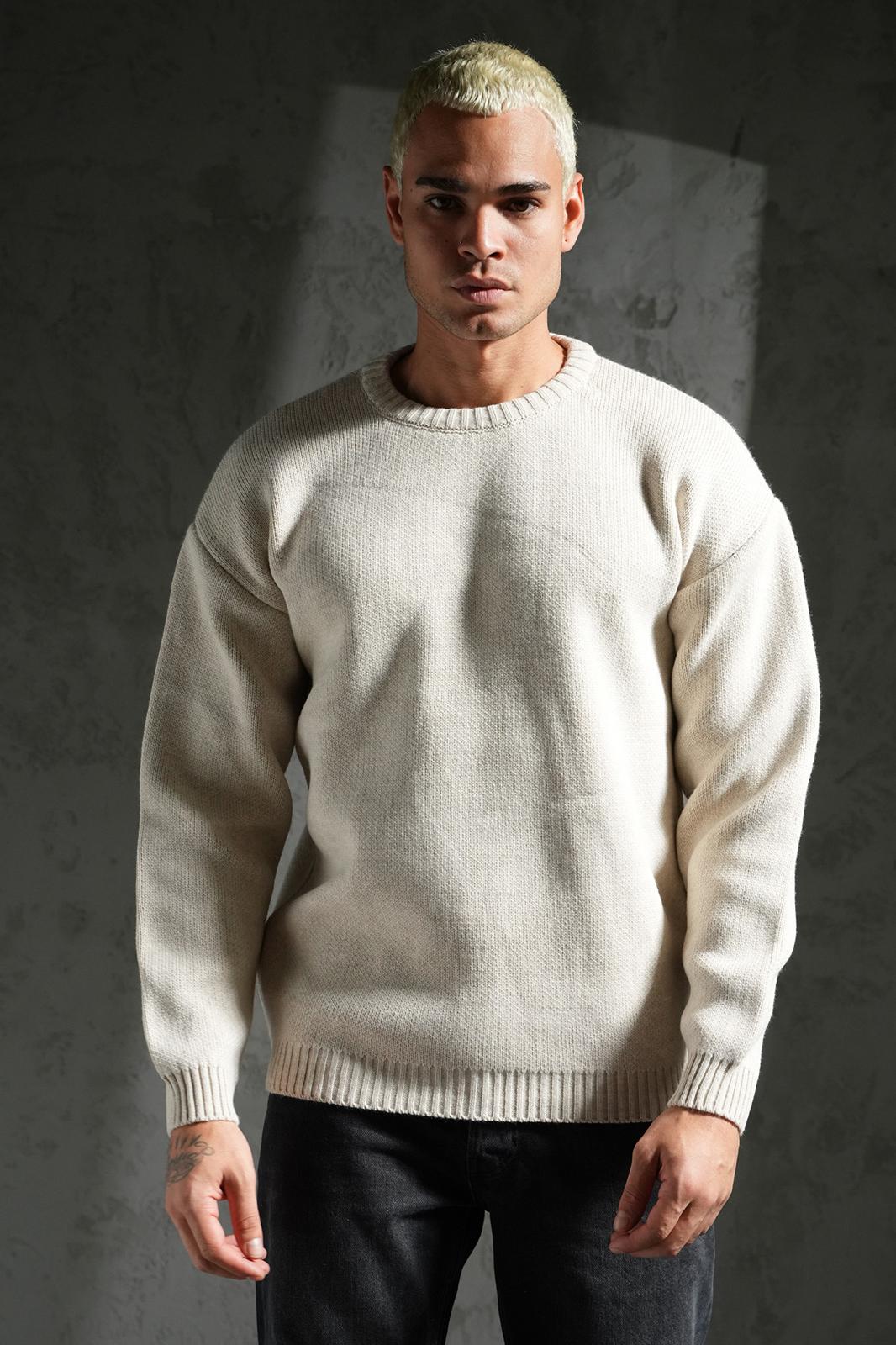 PULL COLL ROND IKAO BEIGE  LL-061013