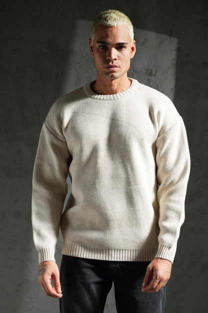 PULL COLL ROND IKAO BEIGE  LL-061013