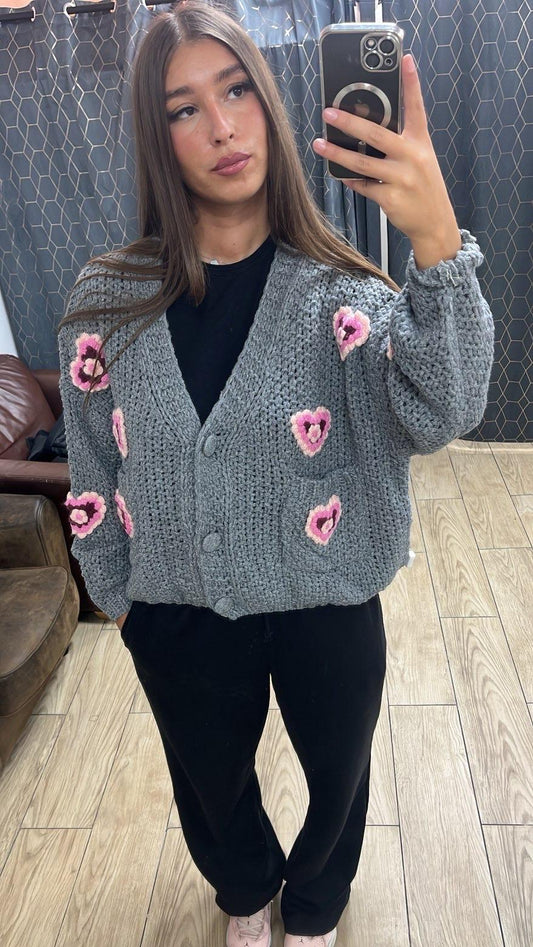 GILET GRIS TENDANCE GOLD & SILVER