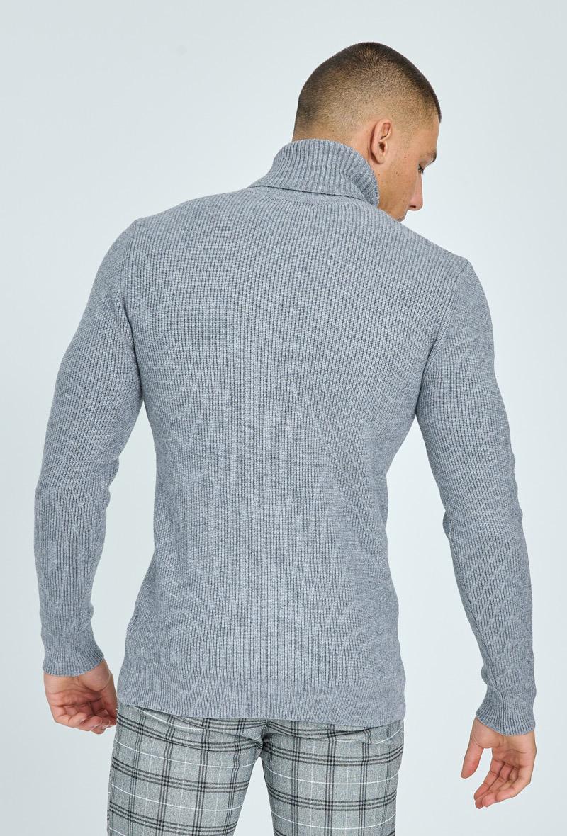 COL ROULÉ GRIS FRILIVIN  FA5035-4