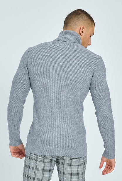 COL ROULÉ GRIS FRILIVIN  FA5035-4