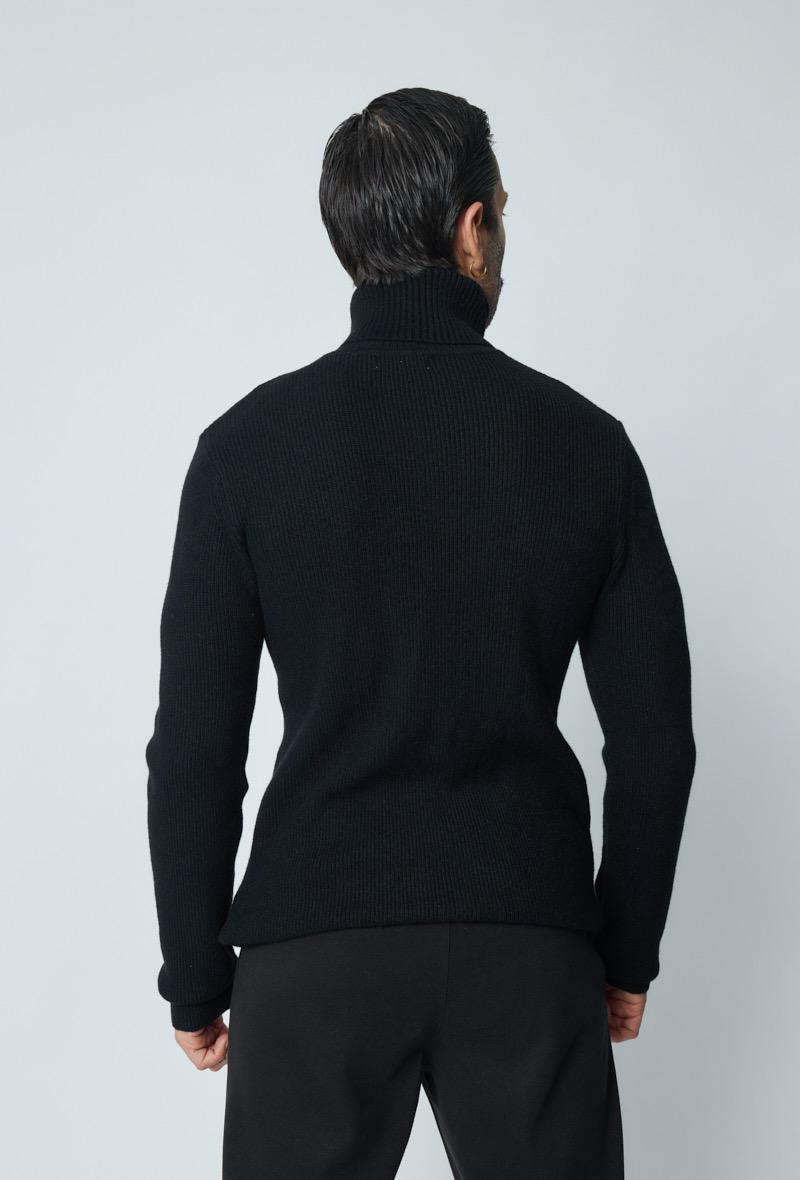 COL ROULÉ NOIR FRILIVIN  FA5035-4