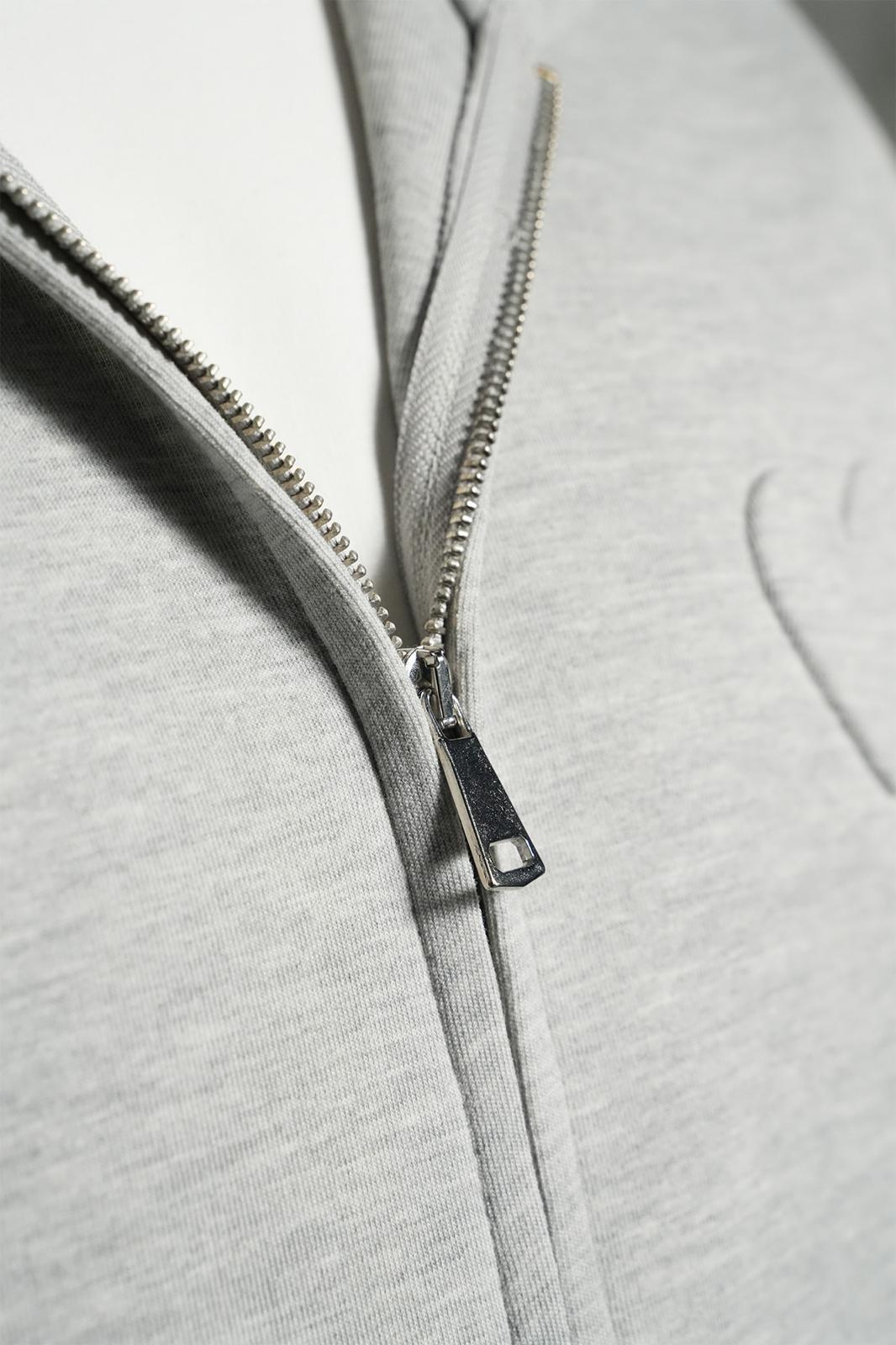 ENSEMBLE GRIS IKAO MOTIF CŒUR  LP-2658