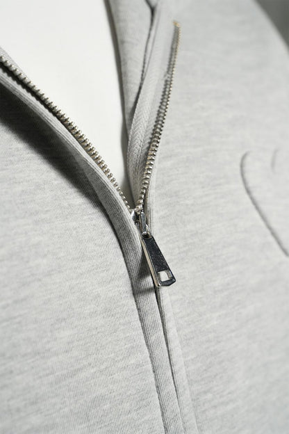 ENSEMBLE GRIS IKAO MOTIF CŒUR  LP-2658